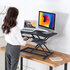 Gasveer Zit-Sta Bureau verhoger - UPdesk Cross Small