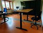 Very Stable Sit-stand desk SteelForce 670 | Electronically adjustable in height