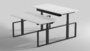 Linak Square Duo Bench Duo Highspeed | Worktrainer.nl