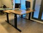 Aluforce 140 bureau | wissel staan en zitten achter je bureau af | Worktrainer.nl