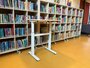 Klein gasveer zit-sta bureau - BouncyDesk - Schommel bureau