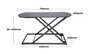 Ultra slim desk - afmetingen - size - Dimensions