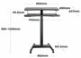 2nd Chance | UPdesk High Gas Spring | Small Sit-Stand Desk