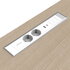 Inbouwunit Power Desk Insert stekkerdozen Worktrainer.nl