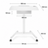 StudyFit | Klein Gasveer Zit-Sta Bureau | Worktrainer