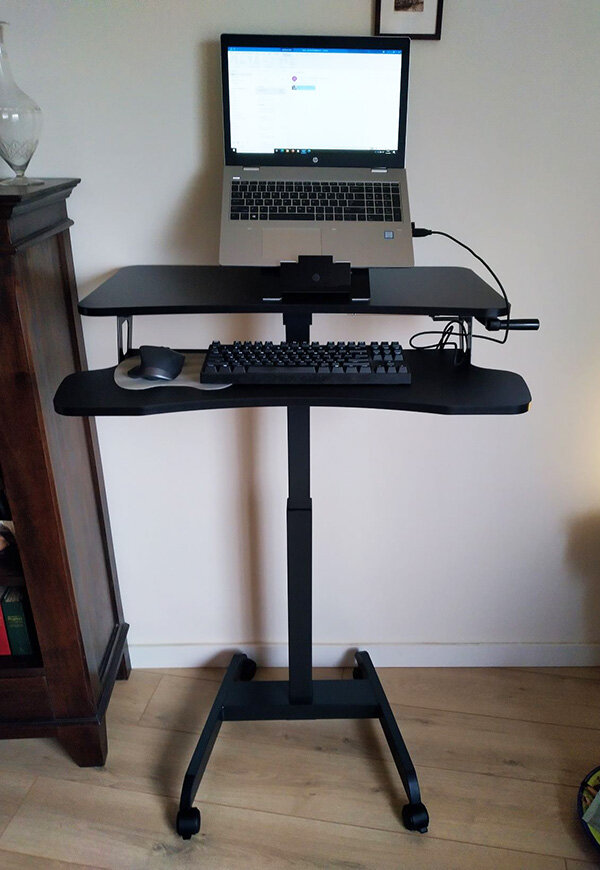UPdesk High Handslinger | Klein Zit-Sta Bureau