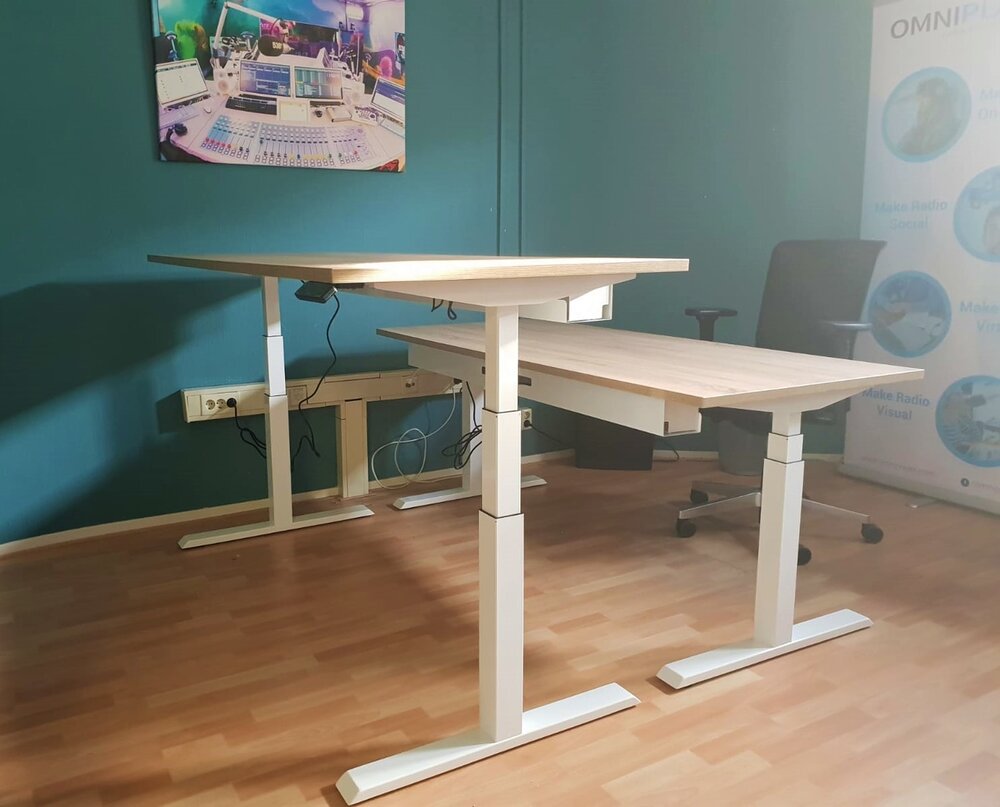 SteelForce 470 | Elektrisch Zit-Sta Bureau 