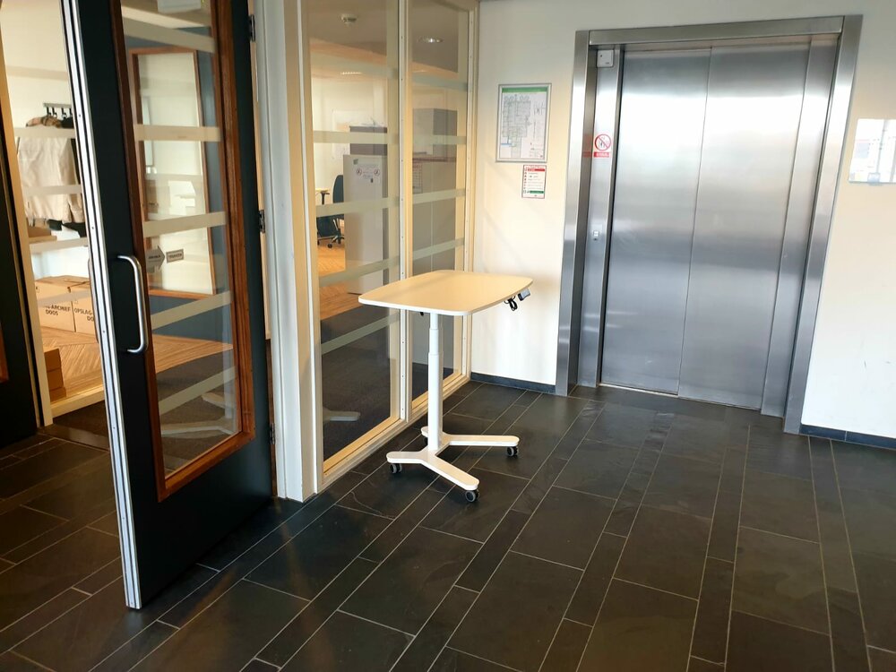 FlexiDesk | Klein Elektrisch Accu Zit-Sta Bureau