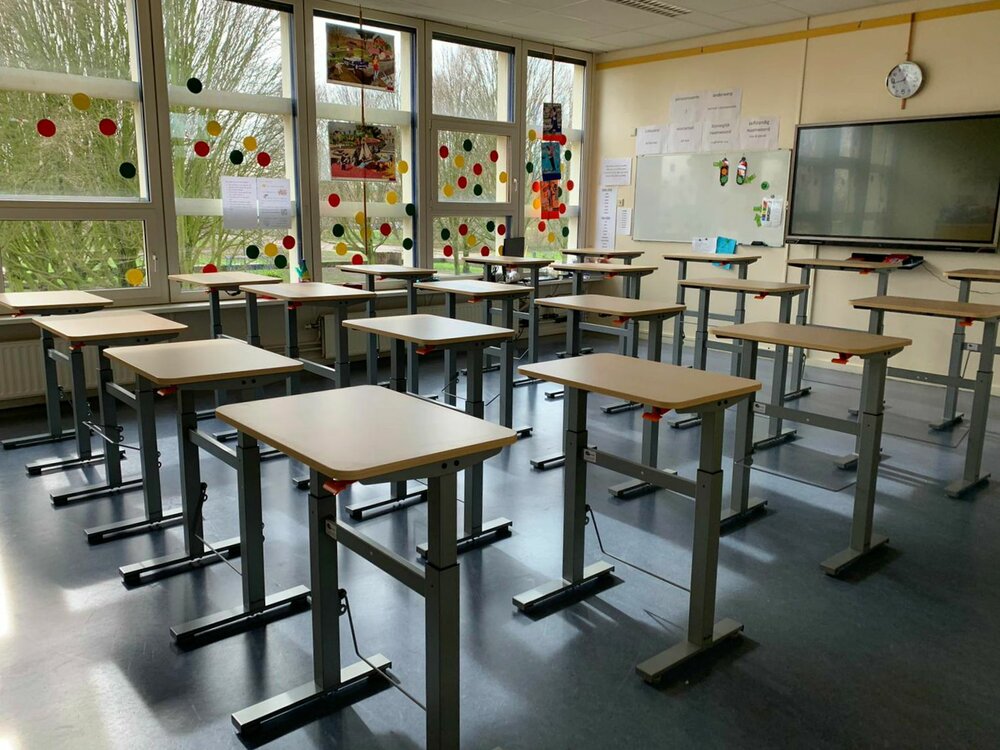 BouncyDesk | Klein Gasveer Zit-Sta Bureau 