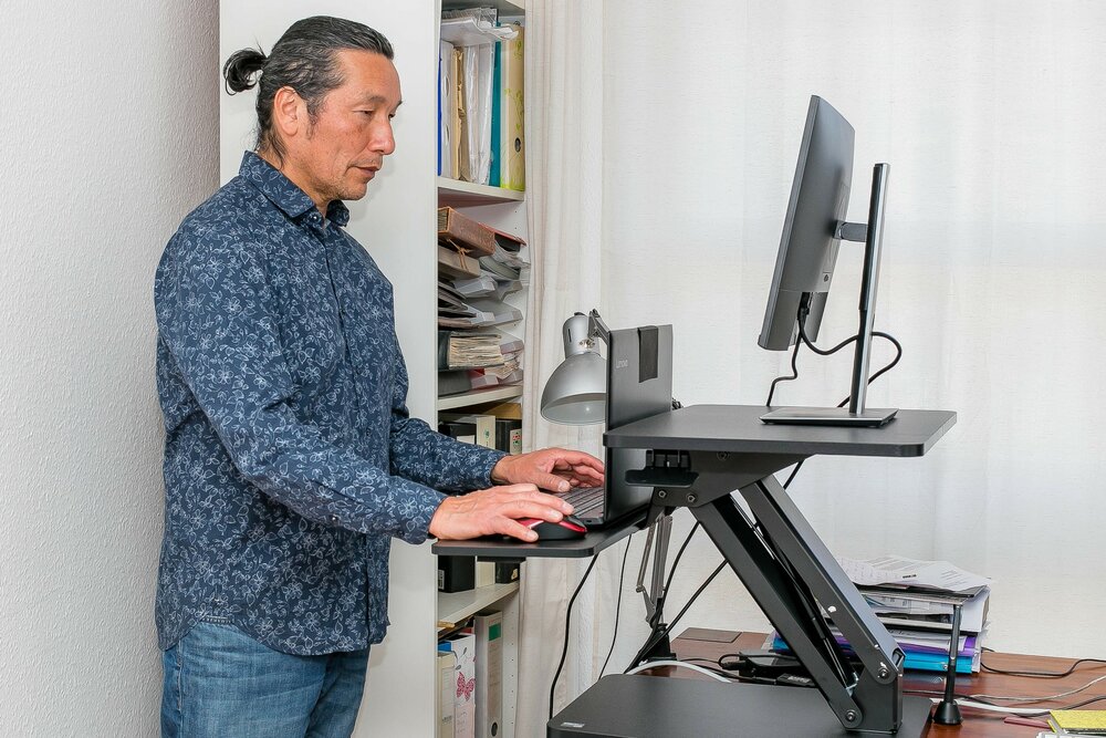 2e Kans | UPdesk One | Gasveer Zit-Sta Verhoger