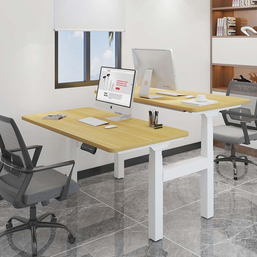 BasicDesk Duo | Elektrisch Zit-Sta Bureau