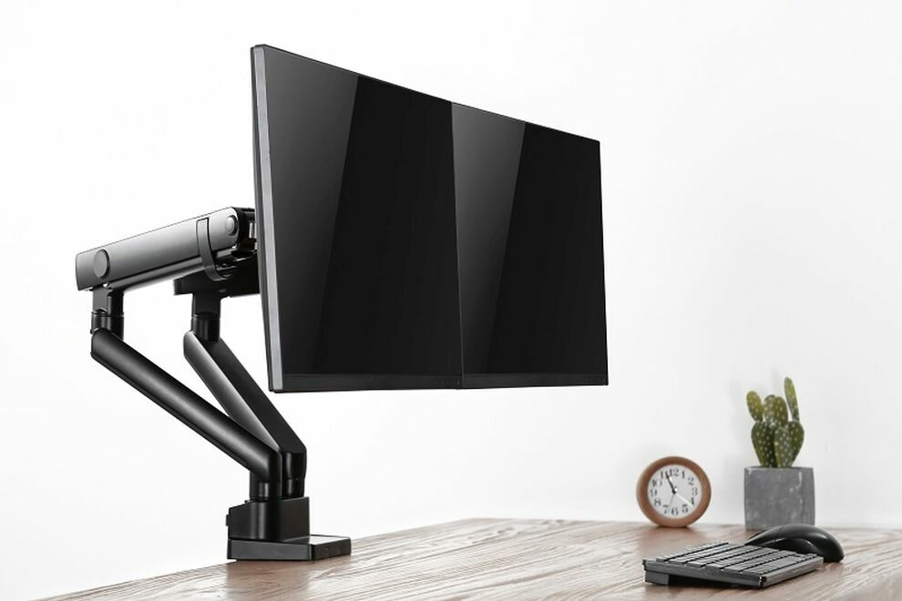 EasyLift | Monitorarm Gasveer Dubbel