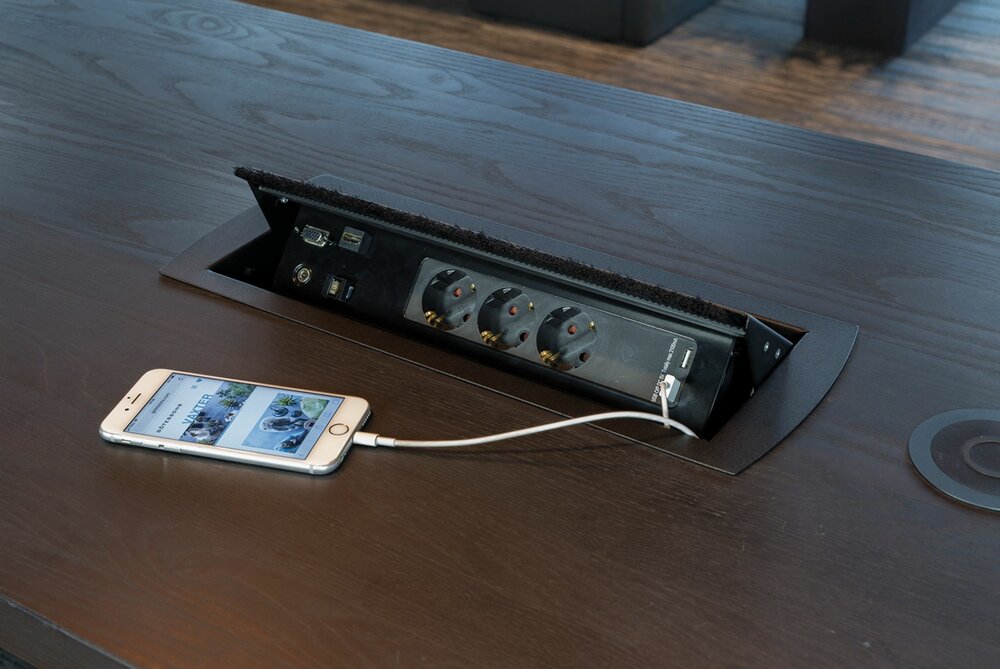 BiBox Small | Inbouwunit kabeldoorvoer 