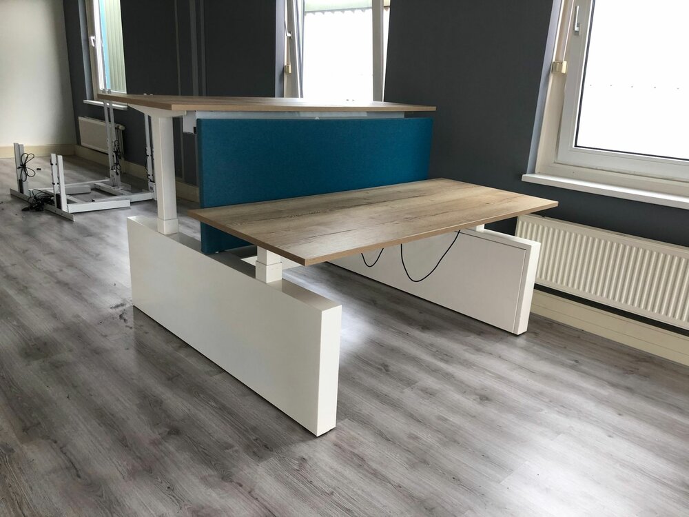 2e Kans | Honmove Duo | Elektrisch Dubbel Zit-Sta Bureau