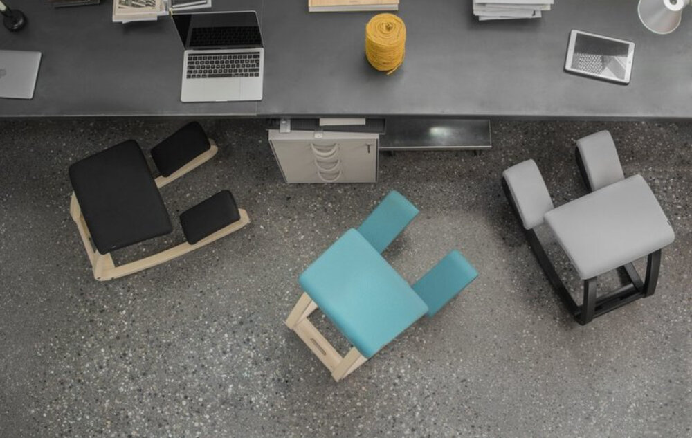 Varier Variable | Kniestoel | Zwart Turquoise