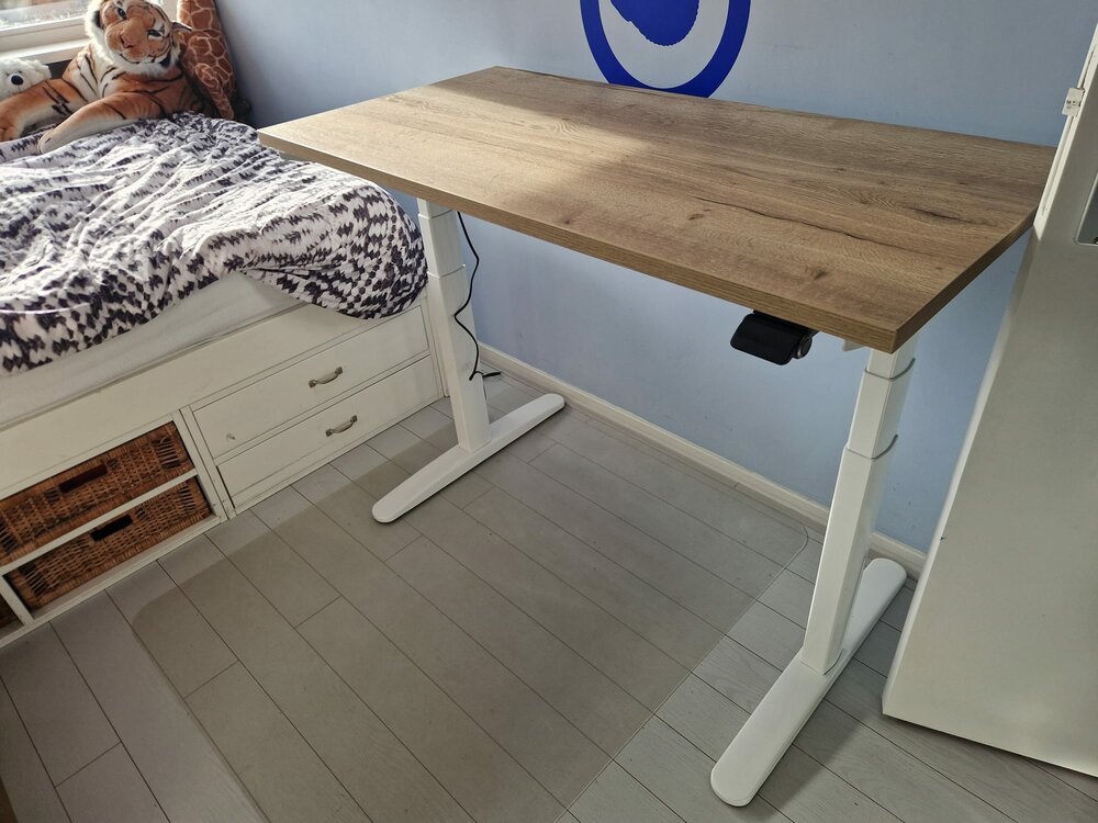 OvalDesk | Elektrisch Zit-Sta Bureau