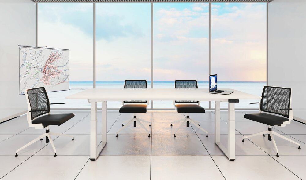 OLeg Strong | Elektrisch Zit-Sta Bureau / Tafel