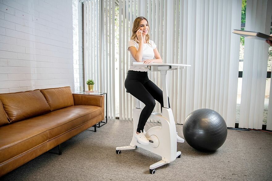 2e kans - FlexiSpot | Fiets met Bureau