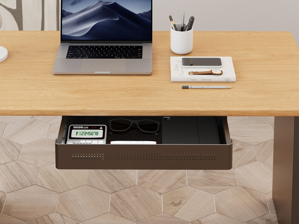 Under Desk Drawer Small met Oplaadfunctie | Pennenlade 40 x 26.6 cm