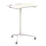 Klein gasveer zit-sta bureau - Single Leg Desk