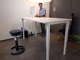 Electric 4 Legs Sit-Stand Table - HonMove - Most stable desk - Worktrainer.com