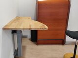 Electric Sit-Stand Table - Conset 501/19 Wall - worktrainer.com