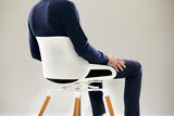 Numo design chair | active furniture | numo wood legs | worktrainer.nl | worktrainer.com