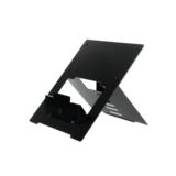 R-Go Riser Flexible Zwart Laptopstandaard | Worktrainer.nl