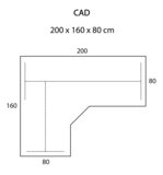 CAD Electric Sit-Stand Corner Desk - SteelForce 671