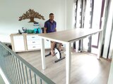 honmove Elektrisch 4 Poot Zit-Sta Tafel - HonMove - Meest stabiele zit-sta bureau - Worktrainer.nl 3