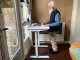 Klein Elektrisch zit-sta bureau - StudyDesk - Actief meubilair Worktrainer.nl