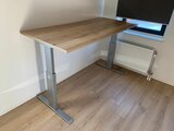 Aluforce 140 bureau | wissel staan en zitten achter je bureau af | Worktrainer.nl