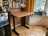 Klein Elektrisch zit-sta bureau - StudyDesk - Actief meubilair Worktrainer.nl