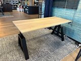 Design Hoog Laag Bureau - Elektrisch Zit-Sta Bureau - OakDesk - Worktrainer.nl 