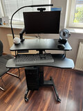 Home office - Small Electric Sit-Stand Desk - Updesk High