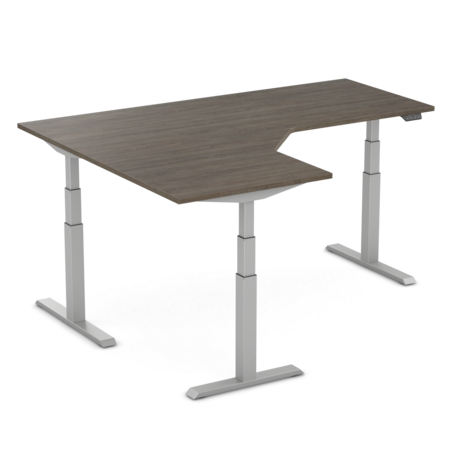 SteelForce 471 Corner | Electric Sit-Stand Corner Desk