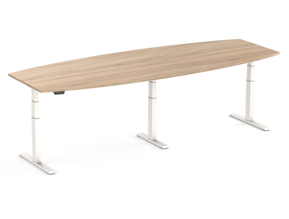 SteelForce 675 | Electric 3 Legs  Sit-Stand Conference Table