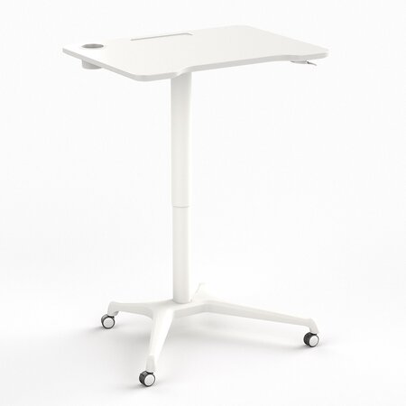 2nd Chance | Single Leg Desk | Small Gasspring Sit-Stand Desk