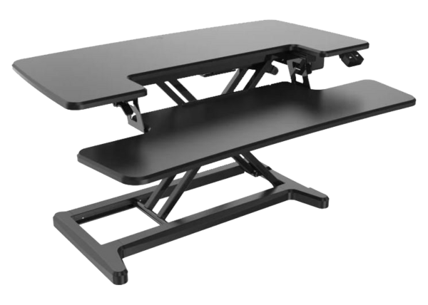 UPdesk Cross Electric | Sit-Stand Desk Converter 
