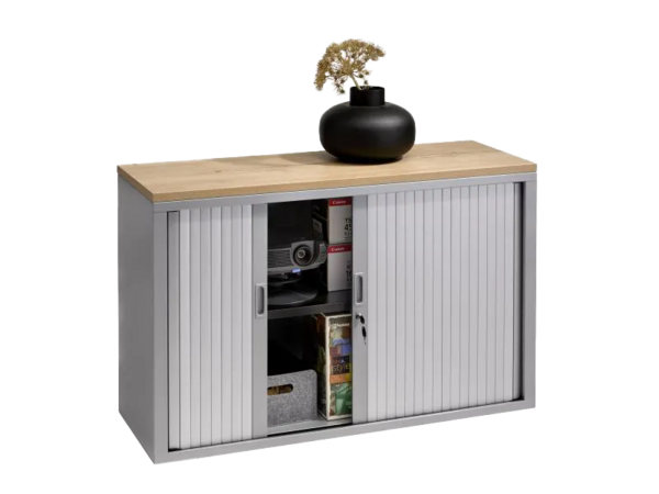 V-Series | Rolling door cabinet | 100 x 120 x 43 cm
