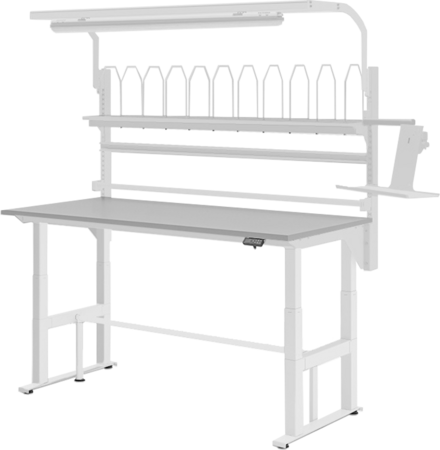 WorkBuddy | Electric height adjustable workbench
