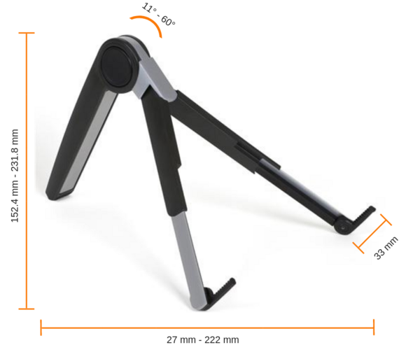 Cricket ErgoLine | Laptop- en tabletstandaard