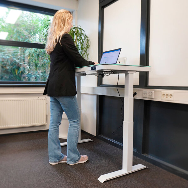 LifeSpan | Glass Standing Desk