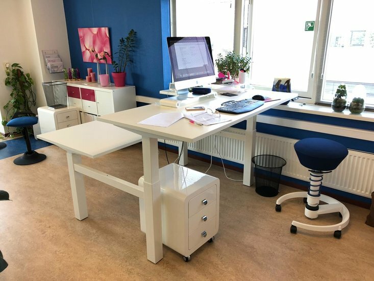2e Kans | Honmove Duo | Elektrisch Dubbel Zit-Sta Bureau