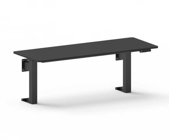 WallDesk Duo | Elektrische Zit-Sta Muurtafel