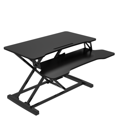 UPdesk Cross | Gasveer Zit-Sta Verhoger