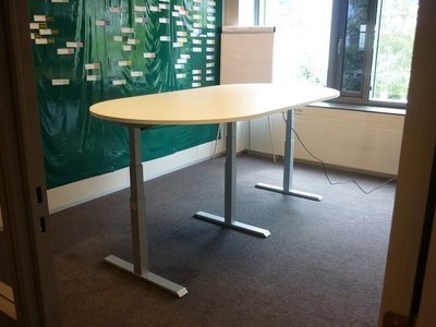 Verstelbare statafel Verstelbare statafel
